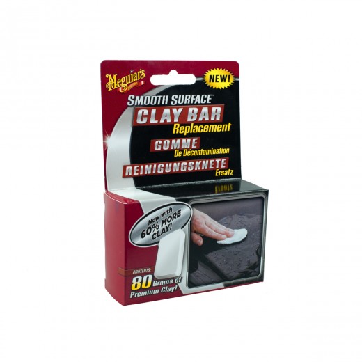 Резервна бруска Clay Meguiar's Smooth Surface Clay Bar Replacement (80 g)