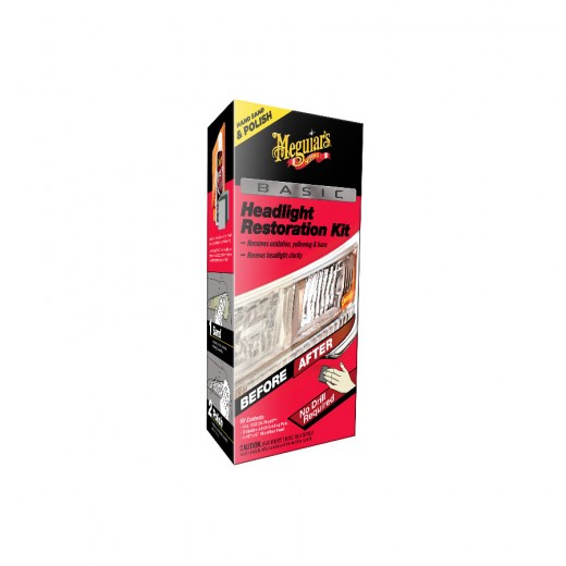 Комплект за възстановяване на фарове Meguiar's Basic Headlight Restoration Kit
