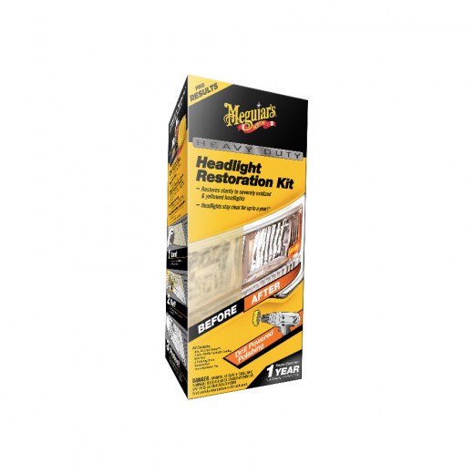 Комплект за възстановяване на фарове Meguiar's Heavy Duty Headlight Restoration Kit