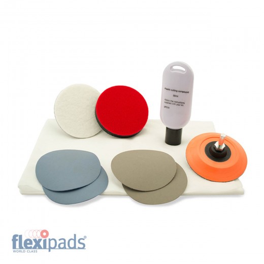 Комплект Flexipads Plastic Scratch Repair & Polishing Kit 75