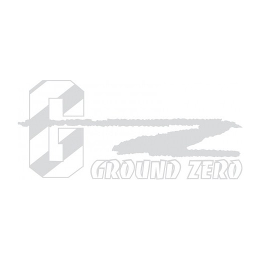 Стикер Ground Zero Sticker Silver GZ (820 mm x 120 mm)