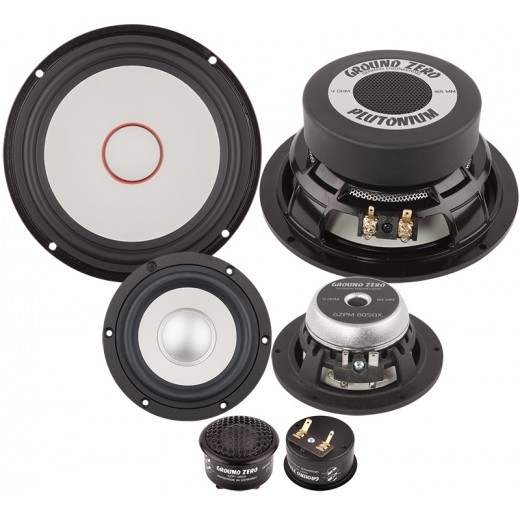 Високоговорители Ground Zero GZPC 16.3SQ-ACT