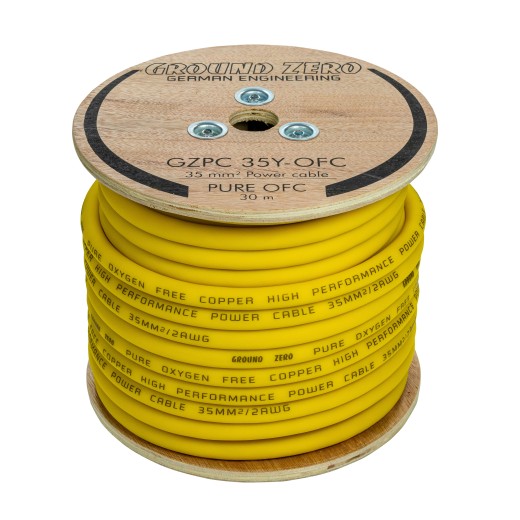 Napájecí kabel Ground Zero GZPC 35Y-OFC