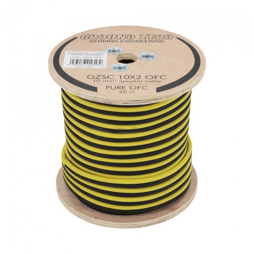 Говорителен кабел Ground Zero GZSC 10X2-OFC (цена за 1 метър)