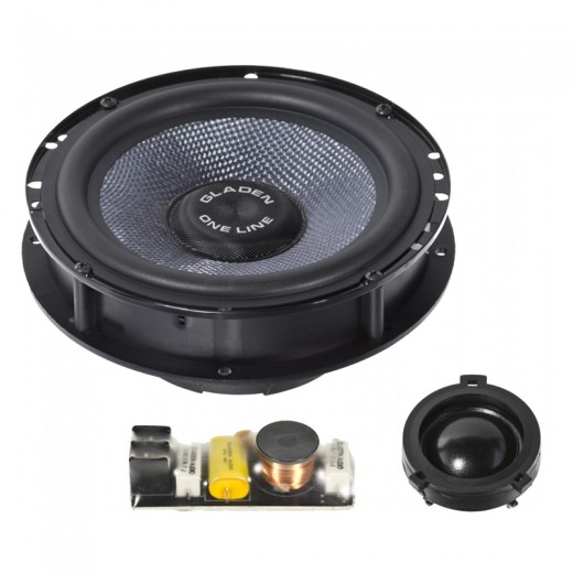 Vysokogovoriteli za Volkswagen Golf IV, Bora, Passat Gladen One 165 Golf 4-SQX