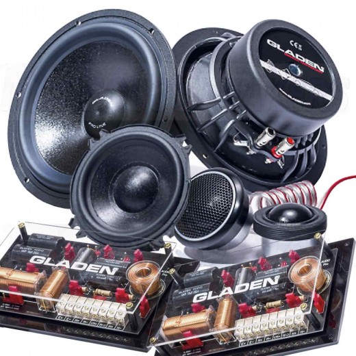 Високоговорители Gladen PRO 165.3