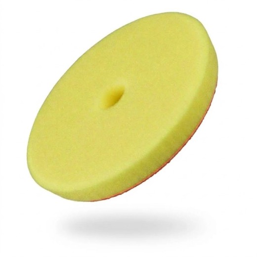 Полираща подложка Honey COMBination с двойно покритие, жълта (125 x 140 мм)