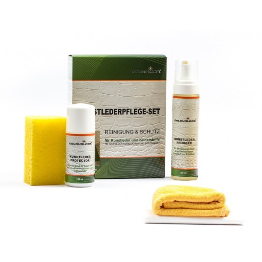 Комплект за почистване и поддръжка на кожа Colourlock Kunstleder Pflegeset