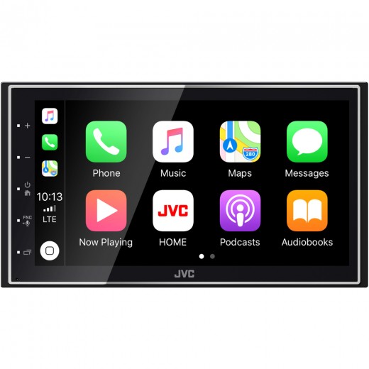 2DIN мултимедийно автомобилно радио JVC KW-M741BT