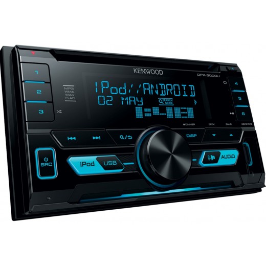 2DIN автомобилно радио USB Kenwood DPX-3000U