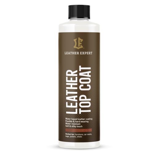 Полиуретанов лак за кожа Leather Expert - Leather Top Coat (500 ml) - полугланц