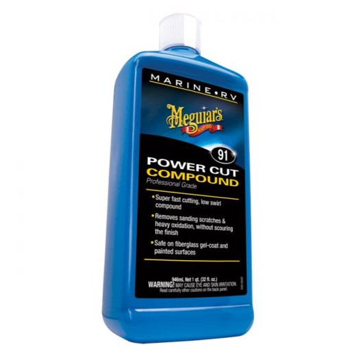 Полиращ препарат за ламинирани повърхности Meguiars Power Cut Compound (946 ml)