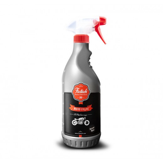 Почистващ препарат за мотори на мотоциклети Fictech Moto Engine (750 ml)