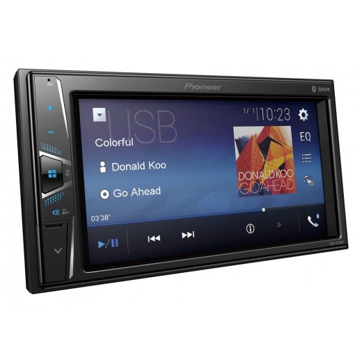 2DIN авторадио Pioneer MVH-G210BT