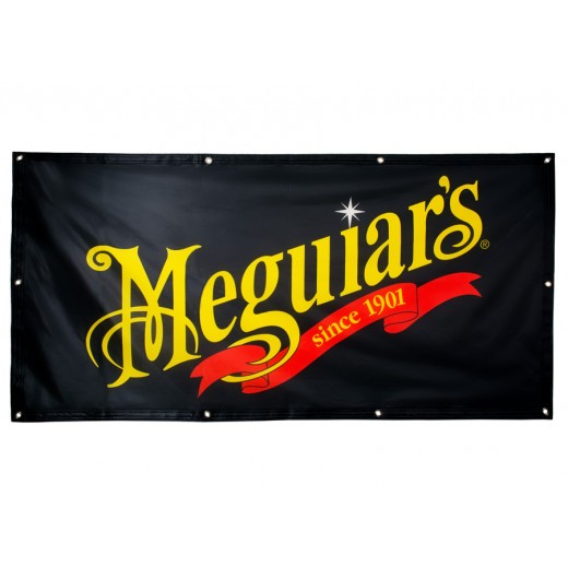 Флаг с лого Meguiar's