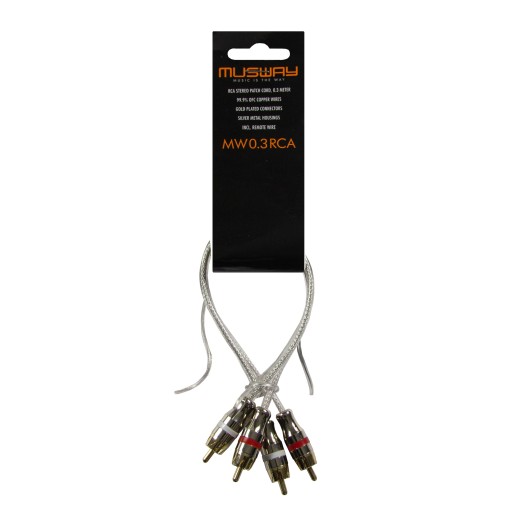 RCA кабел Musway MW0.3RCA