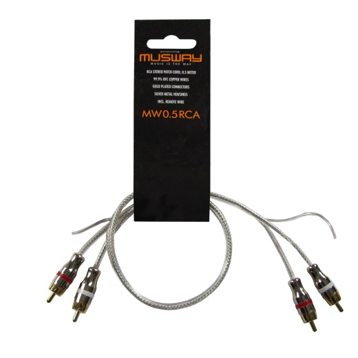 RCA кабел Musway MW0.5RCA