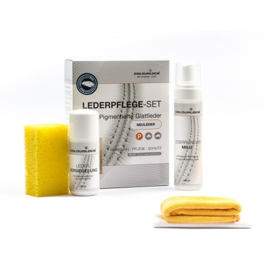 Комплект за почистване и поддръжка на кожа Colourlock Neuleder Pflegeset