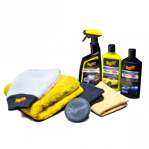 Комплект за цялостна поддръжка на нов автомобил Meguiar's New Car Kit