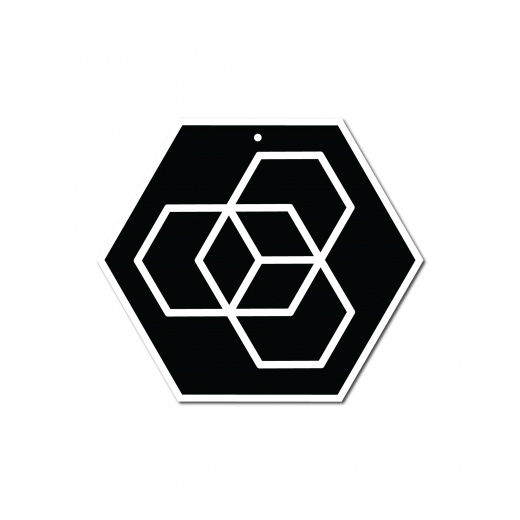 Аромат за кола Carbon Collective Hanging Air Fresheners – The Cologne Collection - Noir