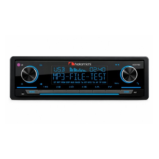 Автомагнитола Nakamichi NQ537BD