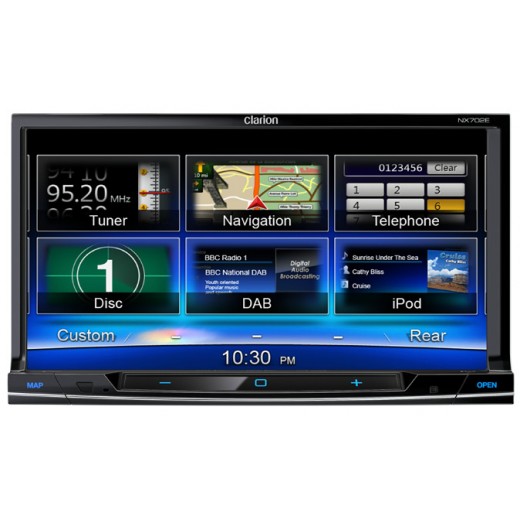 Автомобилно радио CLARION NX 702E