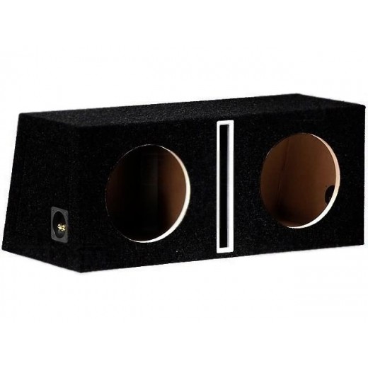 Двойна Bassreflex кутия Basser B1035SX2 Black