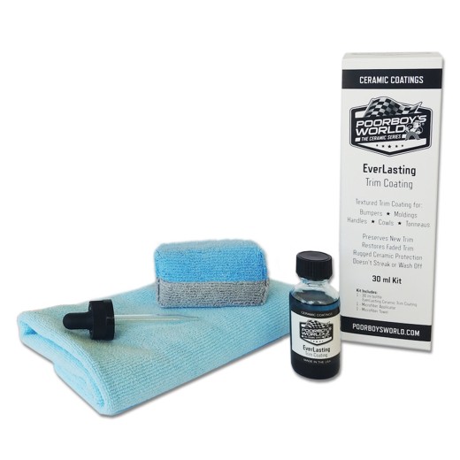Keramichna zashtita za plastmasi Poorboy's Everlasting Ceramic Trim Coating Kit (30 ml)
