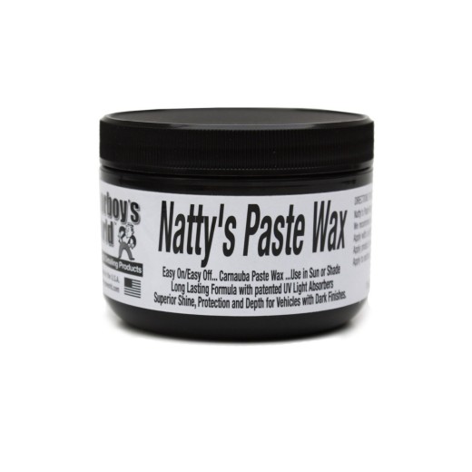 Карнаубов восък за тъмни цветове Poorboy's Natty's Paste Wax Black (227 g)