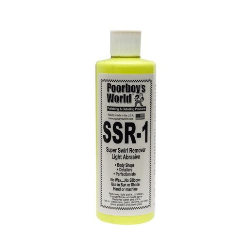 Най-фината полираща паста Poorboy's SSR 1 Light Abrasive Swirl Remover (473 ml)