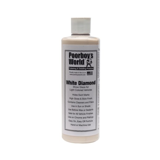 Glaze за светли цветове Poorboy's White Diamond Show Glaze (473 ml)