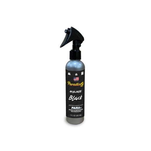 Освежител за въздух Paradise Air Anywhere Odor Eliminator Spray - Black (207 ml)