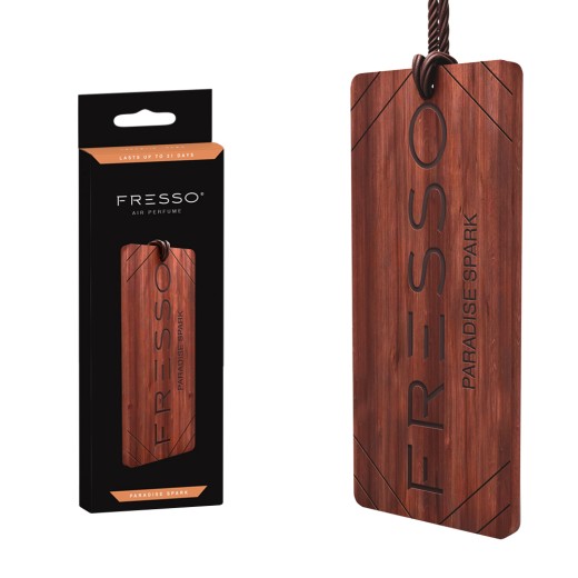 Окачен дървен аромат Fresso Paradise Spark Wooden Hanger