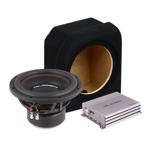 Комплект субуфер в OEM кутия и усилвател за Volkswagen Passat B5 Variant ч.2