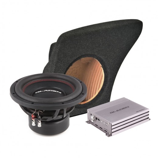 Комплект субуфер в OEM озвучителна кутия и усилвател за Volkswagen Passat B6, B7 Variant №2