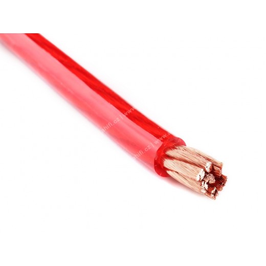 Червен захранващ кабел Gladen PP 20 Red