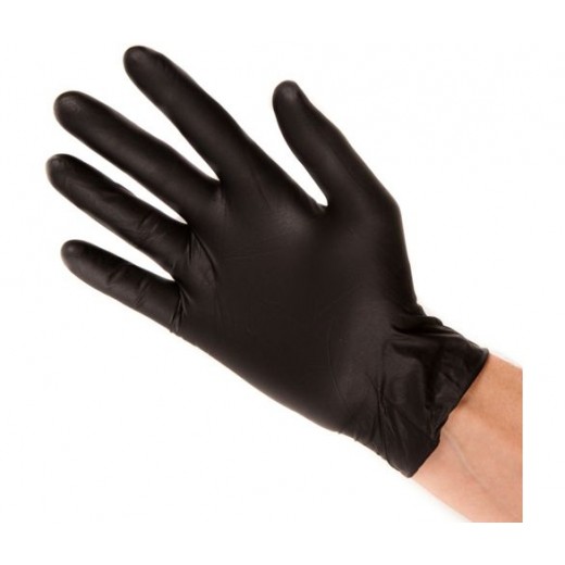 Химически устойчива нитрилова ръкавица Black Mamba Nitrile Glove - S
