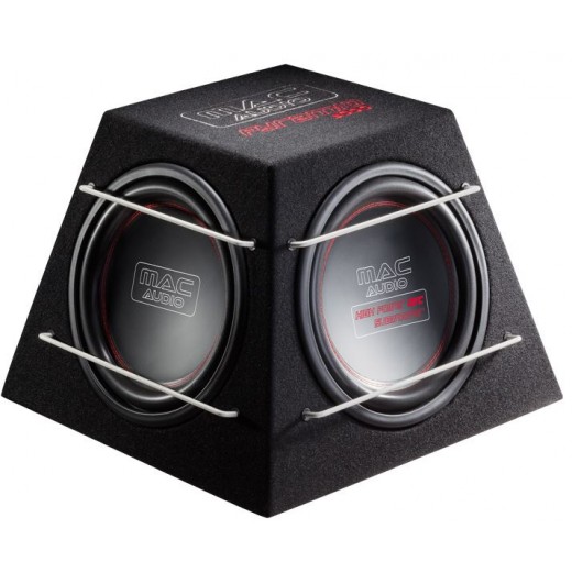 Súbwoofer v krabici Mac Audio Pyramid 3000