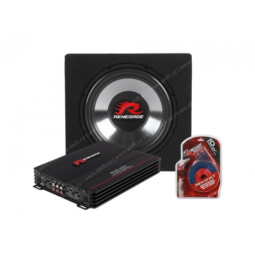 Комплект субуфер и усилвател Renegade RBK1100XL