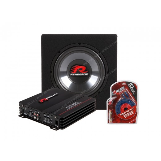 Комплект субуфер и усилвател Renegade RBK550XL