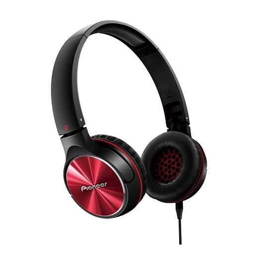 Náhlavní sluchátka Pioneer SE-MJ532-R černo-červená