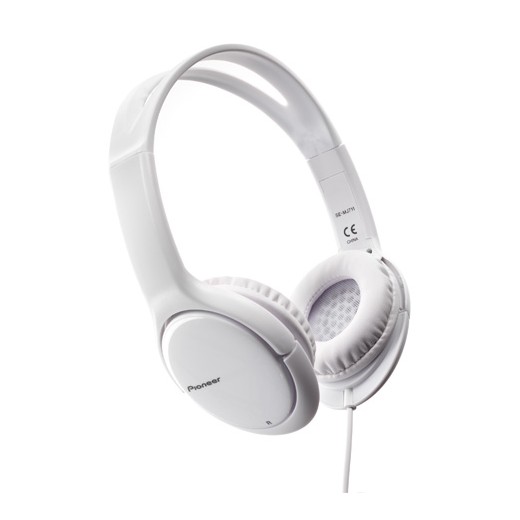 Náhlavní sluchátka Pioneer SE-MJ711-W bílá