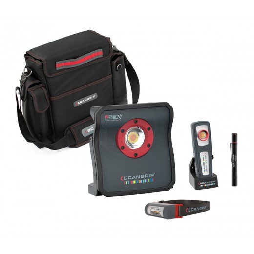 Комплект детайлиращи светлини в здрава чанта Scangrip Detailing Kit - Ultimate