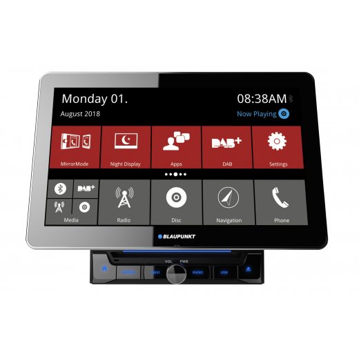 BT, CD/DVD и USB автомобилно радио BLAUPUNKT Rome 990 DAB