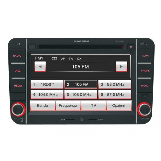 Macrom M-OF7020 OEM навигация Škoda/VW/Seat