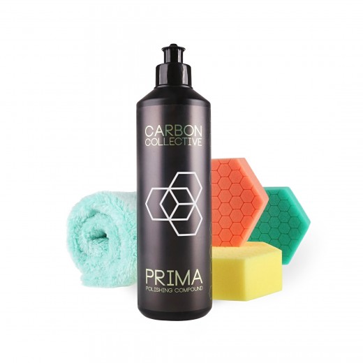 Комплект за ръчно полиране на лак Carbon Collective