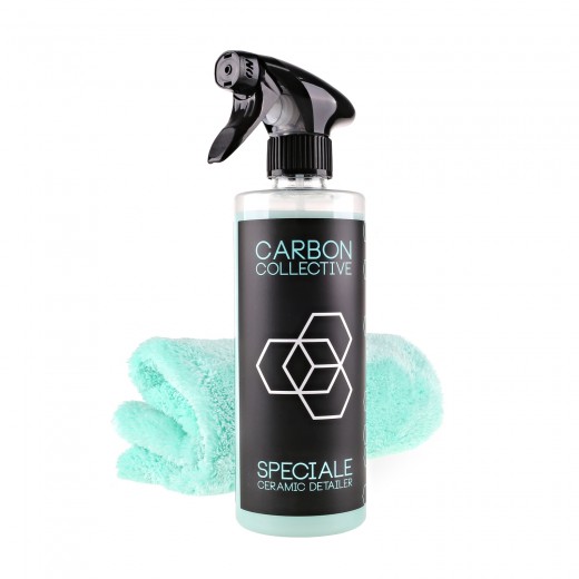 Комплект детайлер и кърпа Carbon Collective за висок блясък и защита на лака
