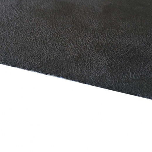 Черен изкуствен велур SGM Suede Black