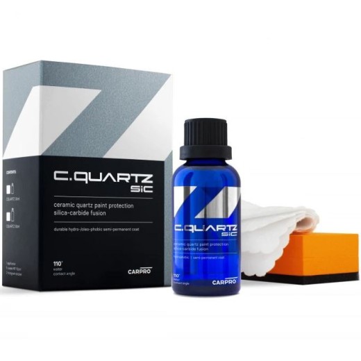 Керамична защита на лака CarPro CQuartz SiC Kit Pack (30 ml)