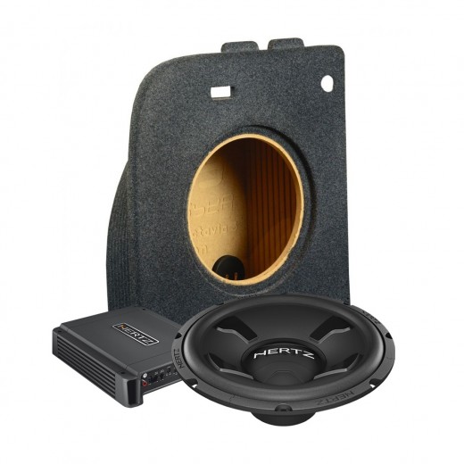 Комплект субуфер в OEM кутия и усилвател за Škoda Octavia III Combi №1